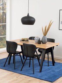 Cadeiras estofadas em couro sintético Batilda, 2 uni.