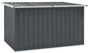 46270 vidaXL Caixa de arrumação para jardim 171x99x93 cm cinzento