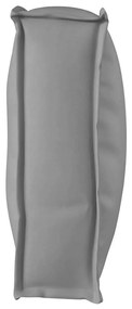 Almofada de Palete Cinza 120x40x12 cm - Tecido Oxford