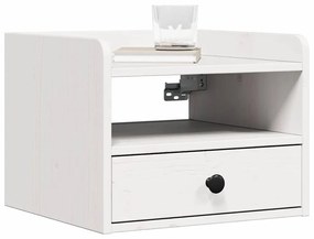Mesas de cabeceira com gaveta 2 pcs Branco 38 x 36 x 29,5 cm