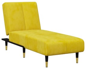 2 pcs conjunto de sofás veludo amarelo