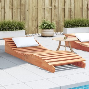 vidaXL Espreguiçadeira 205x60x31,5 cm pinho maciço castanho-mel