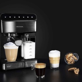 Máquina de café semiautomática Power Instant-ccino 20 Touch Serie Nera 20 bares de pressão, capacidade 1,4 L, sistema de aquecimento por ThermoBlock e