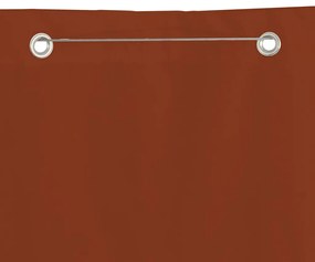 Tela de varanda 140x240 cm tecido oxford terracota