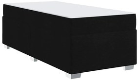 Estrutura da Cama Outros Preto 90 x 190 cm tecido