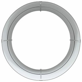 Canteiro Elevado para Jardins - Castanho 80x80x81 cm Aço Galvanizado