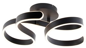 Candeeiro de teto antracite LED regulável 3 etapas - FRANK Design