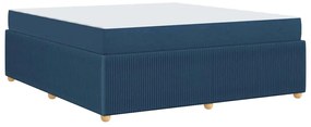 Estrutura da Cama Outros Azul 180 x 200 cm tecido