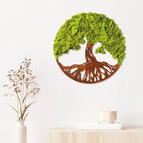 Acessório Decorativo de Parede Tree Of Life – Verde – 44 x 1 x 44 cm