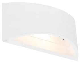 LED Candeeiro de Parede Inteligente Branco 20 cm c/ Wifi G9 - Tum Moderno