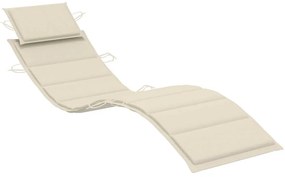 Espreguiçadeiras com almofadões 2 pcs madeira de acácia maciça