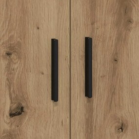 Armário de Armazenamento vidaXL Carvalho Artisan 108x41x40 cm Madeira