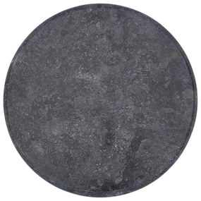Tampo de mesa Ø50x2,5 cm mármore cinzento