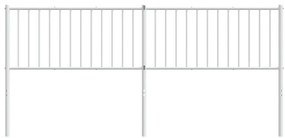 Cabeceira de cama 193 cm metal branco