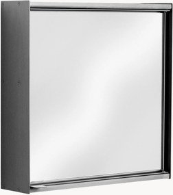 Armário de casa de banho com espelho em aço inoxidável Taper