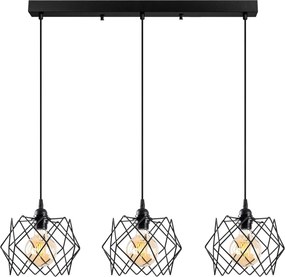 Candeeiro Karakas – Preto – 98 x 24 cm