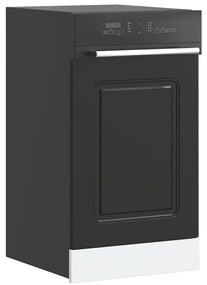 Painel máquina lavar louça Kalmar 45x1,5x67 cm preto