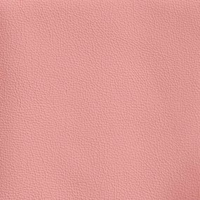 Cadeiras de jantar 2 pcs couro artificial rosa
