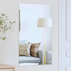 vidaXL Espelho de Parede Retangular 50 x 80 cm vidro temperado