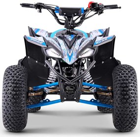 MINI MOTO 4 GASOLINA PARA CRIANÇAS 125cc Roan Ratte R8 automático Azul