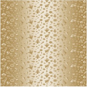 Toalha de mesa jacquard Mille Merry Degrade Or