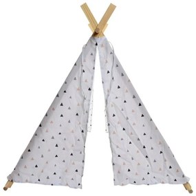 Tenda de Campanha DKD Home Decor Algodão Madeira Unicórnio (110 x 110 x 106 cm)