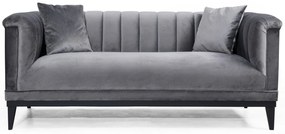 Sofá de 2 Lugares Trendy – Cinzento Escuro – 190 cm x 79 cm x 89 cm