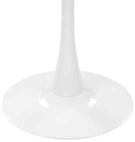 Mesa de jantar redonda branca ⌀ 90 cm BOCA Beliani