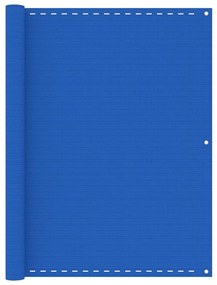 Tela de varanda 120x600 cm PEAD azul