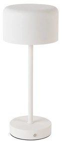 LED Candeeiro de mesa moderno branco recarregável - Poppie Moderno