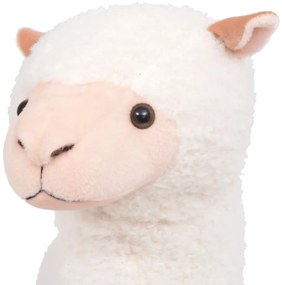 Brinquedo de montar alpaca peluche branco XXL