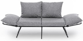 Sofá-Cama 2 Lugares Viper – Cinzento Claro – 150x78x60 cm