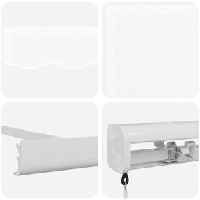 Toldo Retrátil Manual Branco 500x300 cm