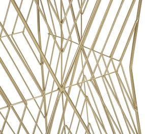 MESA DE APOIO 50X50X100 CM DOURADO