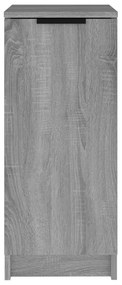 Sapateira 30x35x70 cm derivados de madeira sonoma cinza