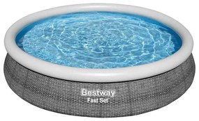 Conjunto de piscina redonda 366x76 cm