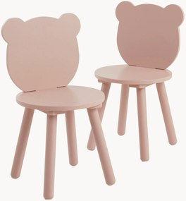 Cadeiras para crianças Beary, conjunto de 2