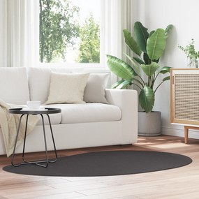 vidaXL Tapete de área Antracite 120x170 cm Antiderrapante