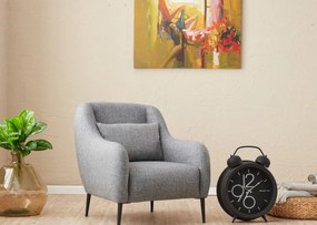 Sofá de 1 Lugar Venus – Cinzento – 77x77x70 cm