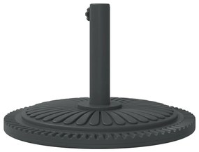 Base de guarda-sol para postes de Ø38/48 mm 12 kg redondo