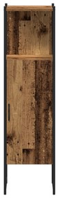 Conjunto de Móveis de Banheiro com 4 Peças - Madeira Velha