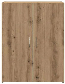 Armário de escritório - Artisan Oak - 60 x 32 x 77,5 cm - Madeira reco