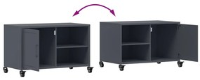 Móvel de TV 68x39x43,5 cm aço antracite