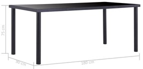 7 pcs conjunto de jantar camurça artificial cinzento