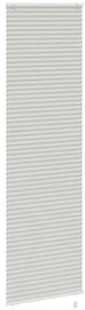 Cinzento Luz Plissada Cega 60x200 cm Largura Tecido 59,4 cm