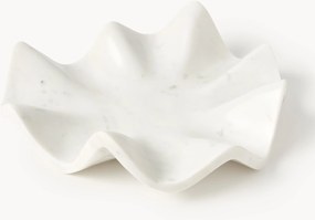 Tabuleiro decorativo em mármore artesanal Gaia, Ø 30 cm