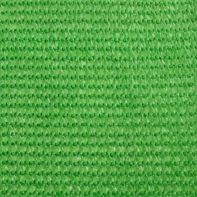 Para-sol estilo vela 160 g/m² 2,5x4 m PEAD verde-claro
