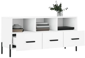 Móvel de TV 102x36x50 cm derivados de madeira branco