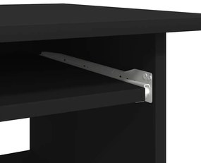 Secretária 80x45x74 cm derivados de madeira preto