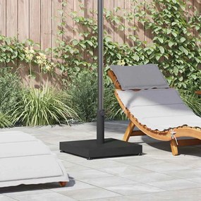 vidaXL Base de Guarda - sol Externo Ajustável Preto 45 x 45 x 31.5 cm